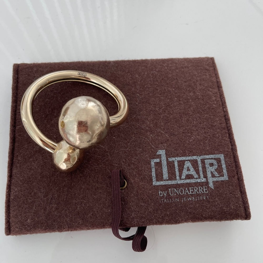 1AR by Unoaerre 18KT GEP Ball Wrap Bangle